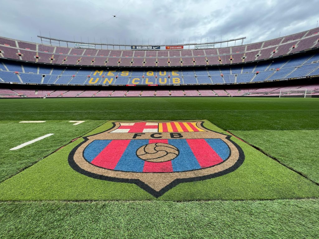 The Camp Nou Stadium in Barcelona