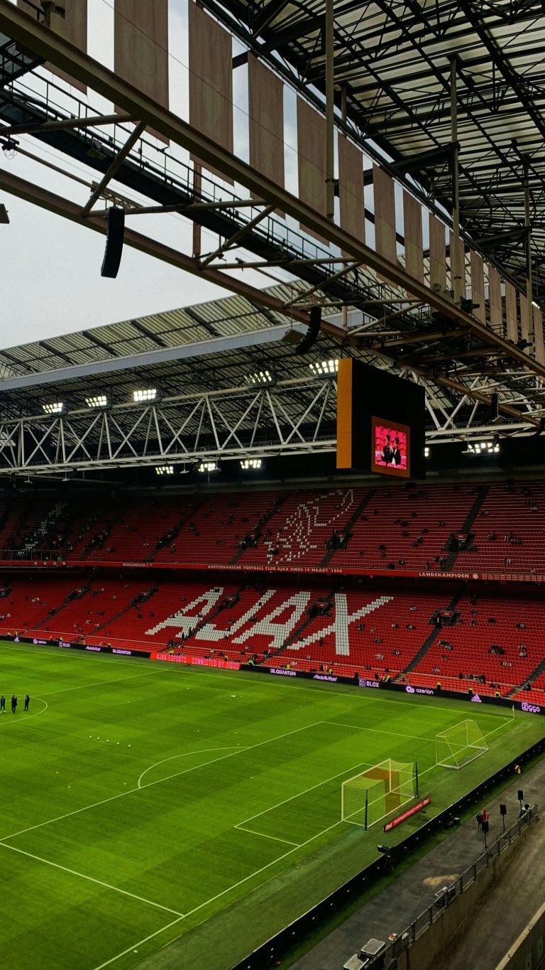 Field and Seats of a Football Stadium